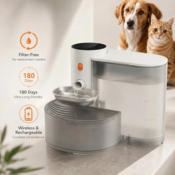 3L Wireless Smart Pet Water Fountain